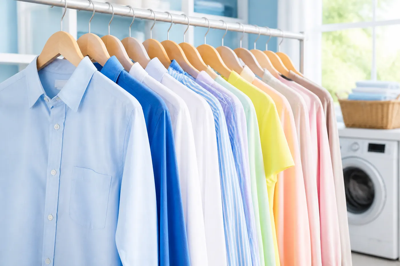 Lavagem profissional de roupas